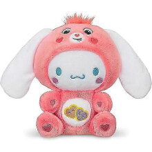 Cute Cinnamoroll Dressed As Love-a-Lot Bear 8" Fun-Size Plush, Pink - Soft, Huggable Bestie!, Good for Girls and Boys, Employees, Collectors, Ages 4+