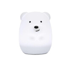 Veilleuse Enfant Veilleuse Ours LED Lampe Chambre 9 Couleurs Veilleuse Bb Multicolore Rechargeable USB Veilleuse Lgre avec Tlcommande Cadeau pour