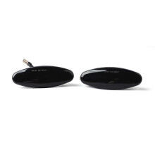 Led Dynamic Side Light Repeater Indicator Turn Signal Lamp for Xj8 Xjr 1997-2005 Xjx350 S-type Blac