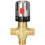 Brass Adjustable Thermostatic Mixer Hot/Cold Water Temperature Control Valve Type 3 1