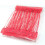100 Plastic Tamper Seals, Zip Ties for Fire Extinguishers - Pull Tite Security Tags - Numbered Disposable Self-locking Tie 250mm Length (Red) - COSTBU 4
