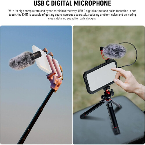 Neewer NEEWER Microphone Plug & Play, USB C Digital Output Noise Canceling 2