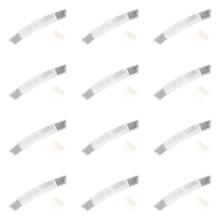 Durability Bicycles Wheel Reflectors For Enhances Night-White