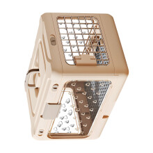 Space Saving modifiable Pet shipper Ventilated Design-Pink