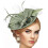 Fashionable Unisex Sun Hat With Feather-Bean green 1