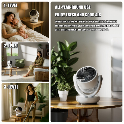 Ventilateur électrique rotatif peu-Secousse mécanique h 2
