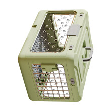 Durable Plastic Animal Enclosure Space Saving Style-Light Green