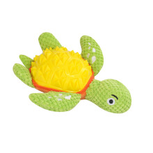 Jouet à mâcher pour chien, tortues de dessin animé, avec-Jaune