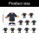 10Sheets Graduation Robe Patterned Sticker For Classroom 3