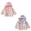 Fun Printed Girls Windbreaker Jacket Long Sleeved-Purple 130 4