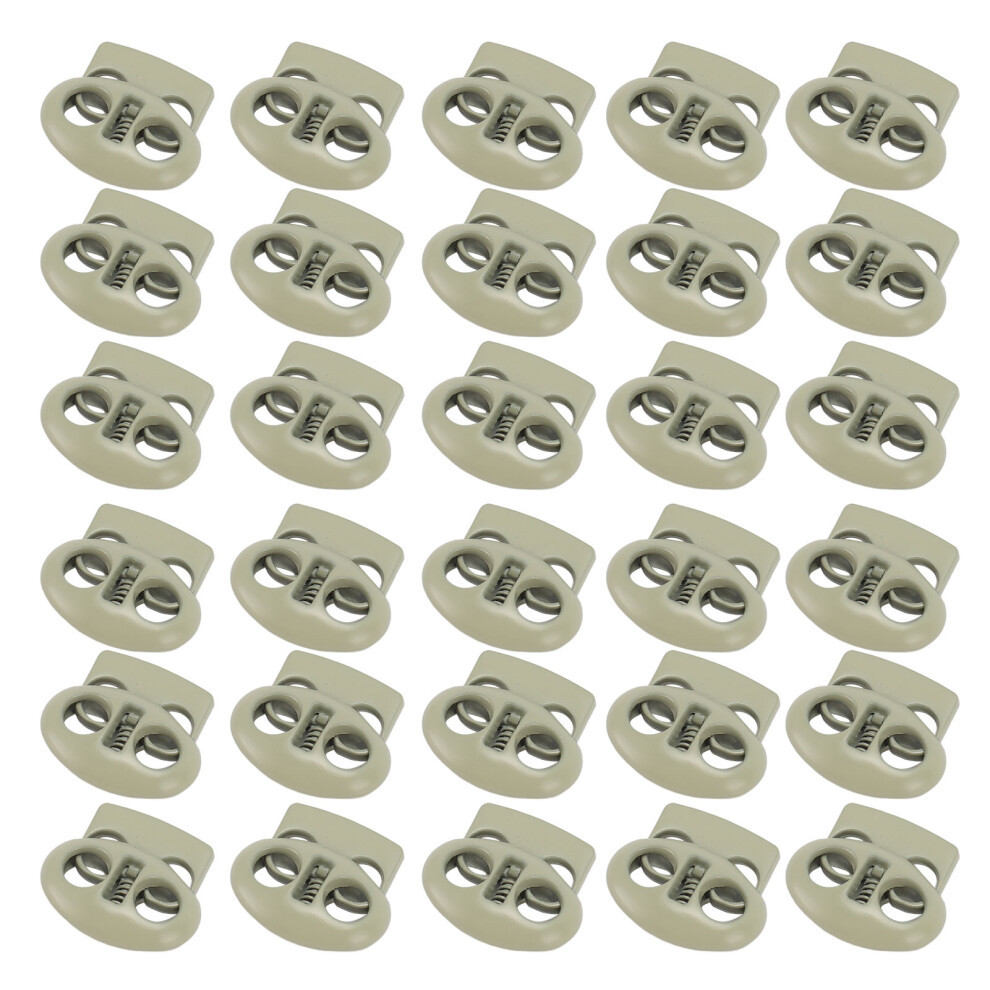 Metal Cord Lock Set 30Pcs Rustproof Spring End Stops For Drawstring & Backpack 5021393398500