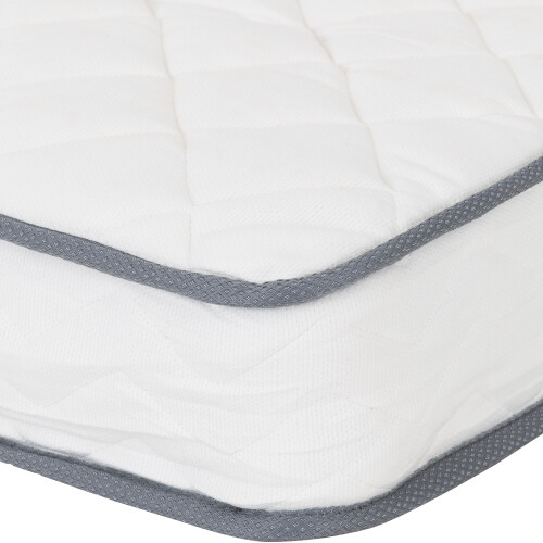 Seconique Yasmin 4ft 6inch  Roll Up Mattress  White 2