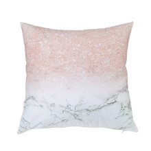 Verfijnde kussenhoezen met marmerprint, 18x18 cm, decoratieve kussenhoezen voor thuis en op kantoor, polyester sierkussenhoezen met een verborgen