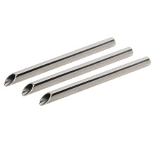 3Pcs Receiving Tubes, Medical Stainless, 6mm/0.2in