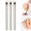 3Pcs MedGrade Stainless Tubes 6mm/0.2in Silver 3