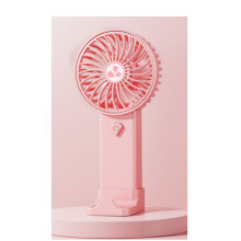 Handventilator, draagbare ventilator, USB-oplaadbaar, mini-ventilatorbladen, schattige kleine ventilator, geschikt om mee te nemen of op het bureau