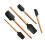 5 Piece Heat Resistant Silicone Baking Spatulas With Ergonomic 1