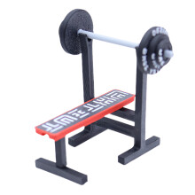 1/12 Scale Miniature Gym Equipment For Doll House-bench press