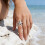 Elegant Ocean Vacation Style Adjustable Starfish Ring-40 7