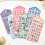 6Sheets Embossed Sticker Waterproof PVC Resin-Ingredients 5
