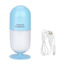 Companion de călătorie, mini umidificatoare pentru plante cu setări de ceață reglabile și lumină de noapte care își schimbă culoarea pentru