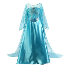 (100 (2-3T), Elsa 7) Disney Frozen Children Elsa Anna Costume For Kids Girls 4 8 10 Y Cosplay Snow Queen Clothes Fancy Party Birthday Princess Dress