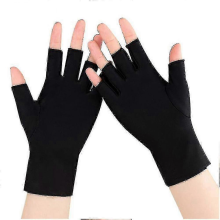 (Black) UV-beständige fingerlose Handschuhe für Golf- und Tennisspieler
