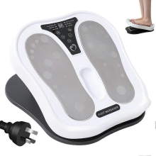 (Australian Standard) Masajeador de pies y piernas EMS con calor, 15 programas, 50 niveles de intensidad y control remoto.