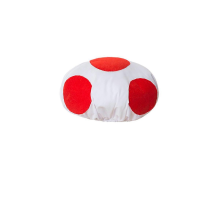 (8T) Mushroom Costume, Toadstool Costume Toad beanie mushroom beanie hat for fun cosplaytheme park Toadette Hat with Pigtails