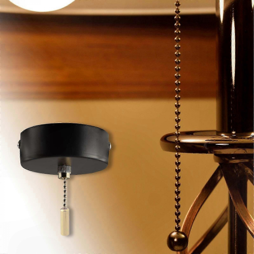 (gold) Pull Cord Light Switch for Effortless Installation in Any Room Decor 1