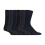 (Black/Navy/Grey, 6-11 UK) - 6 Pack Mens Non Elastic Bamboo Socks 1