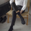 (Navy/Grey, 6-11 UK) - 6 Pack Mens Non Elastic Bamboo Socks 4