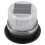 8LED Solar Beacon Red/Blue 1200mAh 12.8x9.5cm 3