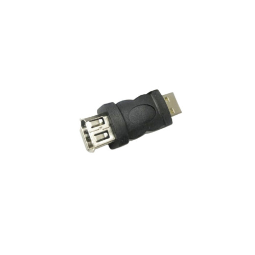 Μετατροπέας προσαρμογέα FireWire IEEE 1394 6 ακίδων θηλυκό σε USB 2.0 τύπου A αρσενικό