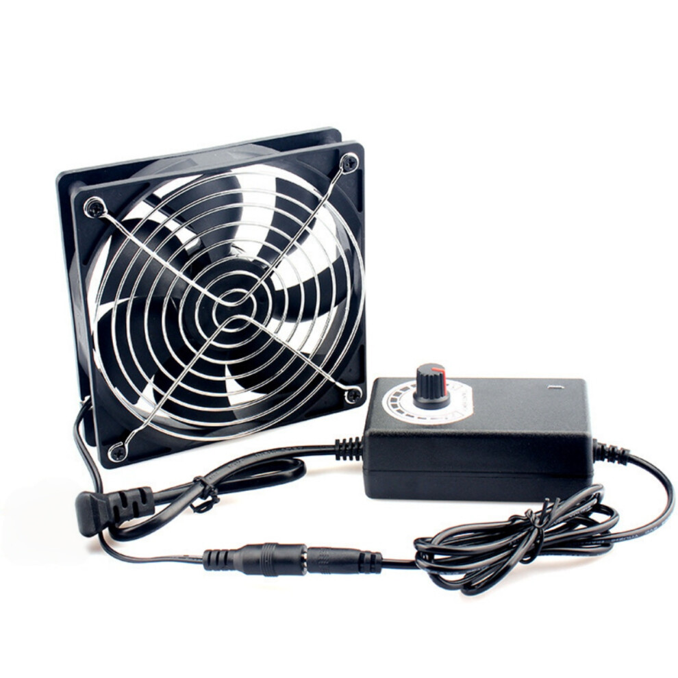 120Mm 2700Rpm Fan Cooling With Controller 12Cm 12V Machine Chassis Workstation Cabinet Radiator 9172356188112