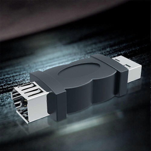 Μετατροπέας προσαρμογέα FireWire IEEE 1394 6 ακίδων θηλυκό σε USB 2.0 τύπου A αρσενικό 1