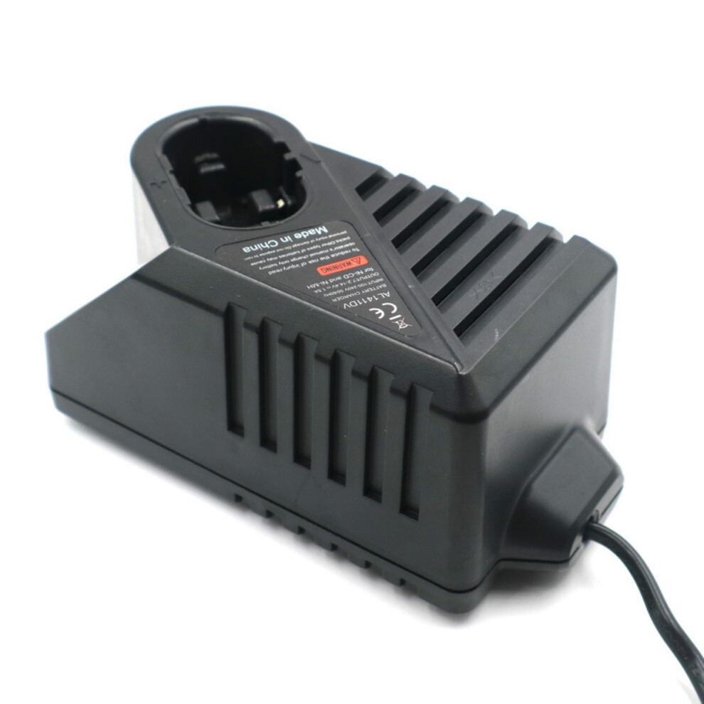 Compatible With Bosch Ni-Cd Ni-Mh Battery Charger, 7.2V 9.6V 18V 14.4V Al1411dv Battery Charger, Bat038 Bat048 Bat043 Bat045 Bta1 9172356188211