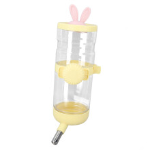 550ml Yellow Large Leak-Proof Hanging Water Bottle