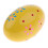 3x Wood Hand Shaker Egg Intelligence Percussion Toy for Early Learning Yellow 2