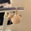 Pacifier Holder Model 9.5x8x7 cm Coffee Color 2