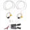 4x Ccfl Angel Eye Led Ring Light White Non-Projector for E46 3 Series 2