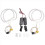 4x Ccfl Angel Eye Led Ring Light White Non-Projector for E46 3 Series 3