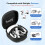 DEVASO Hard Carrying Case for Meta Quest 3S/Quest 3/Vision Pro VR Gaming Headset 3