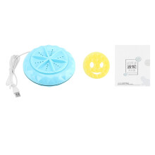 Lavadora ultrasónica portátil: mini lavadora con lavado por inversión automático, dispositivo de lavandería alimentado por USB para una higiene
