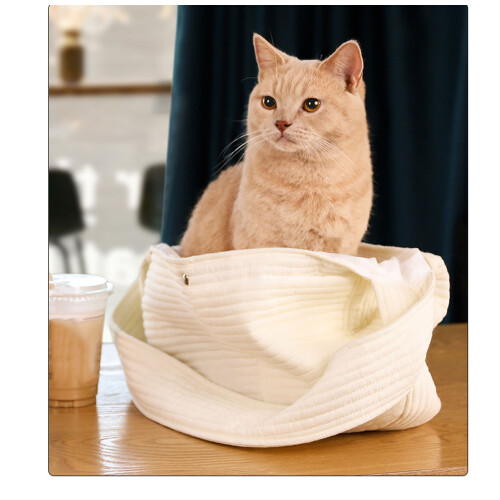 Cat Sling Carrier Large Space Canvas - Safe