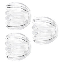 Simple Glass Hanging Light Shade Quick Setup Industrial-Clear