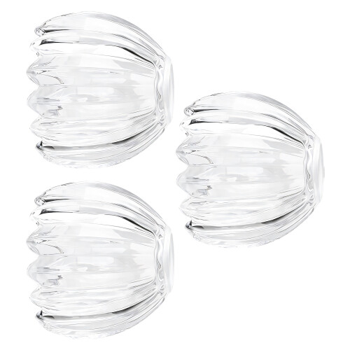Simple Glass Hanging Light Shade Quick Setup Industrial-Clear
