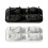 Creative Pistachios Nut Shape Baking Molds 4 Cavity-White 2
