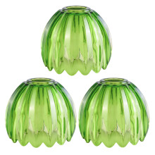 Simple Glass Hanging Light Shade Quick Setup Industrial-Green