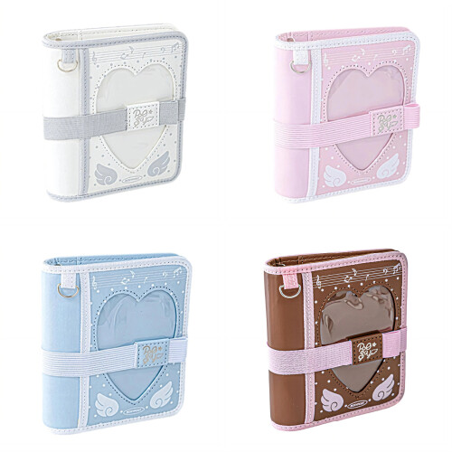 Professional Size Cute Cartoon Notebook with Removable-White 1